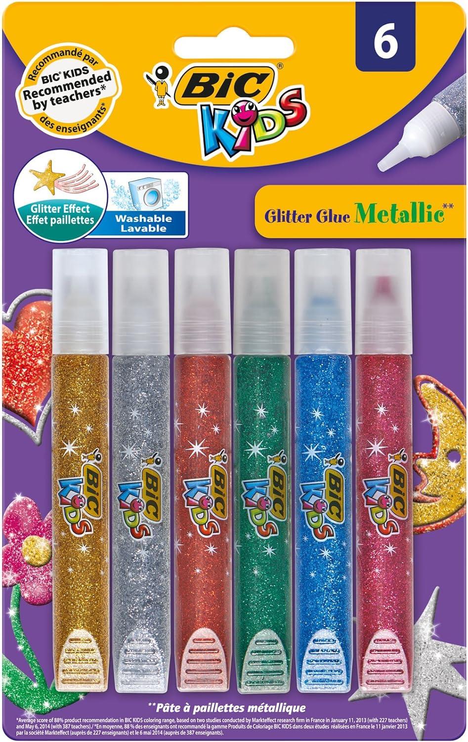 Bic Kids Simli Sıvı Yapıştırıcı 10.5Ml 6 Lı MetBic Kids Simli Sıvı Yapıştırıcı 10.5Ml 6 Lı Met - Kirtasiyem.netSıvı Yapıştırıcılar