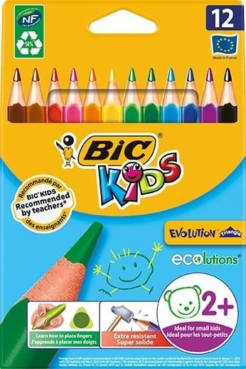Bic Kuru Boya 12 Renk 1/1 Evolution Üçgen Jumbo 829735Bic Kuru Boya 12 Renk 1/1 Evolution Üçgen Jumbo 829735 - Kırtasiyem.netKuru Boyalar