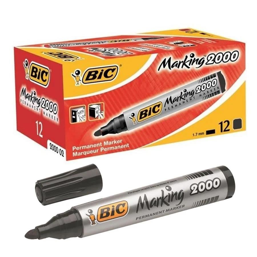 Bic Marker Yuvarlak Uç 2000 SiyahBic Marker Yuvarlak Uç 2000 Siyah - Kirtasiyem.netMarkörler