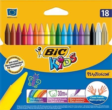Bic Mum Boya 18 Renk Silinebilir Pastel Plastidecor 829771Bic Mum Boya 18 Renk Silinebilir Pastel Plastidecor 829771 - Kırtasiyem.netMum Boyalar