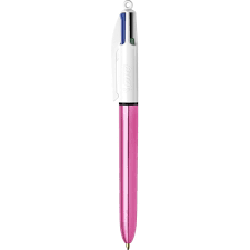 Bic Tükenmez Kalem 4 Colors Shıne Pembe Gövde Bic Tükenmez Kalem 4 Colors Shıne Pembe Gövde *12 - Kirtasiyem.netTükenmez Kalemler