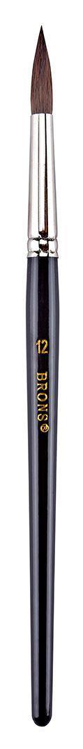 Brons 145 Serisi Sulu Fırça No:12 Br-243