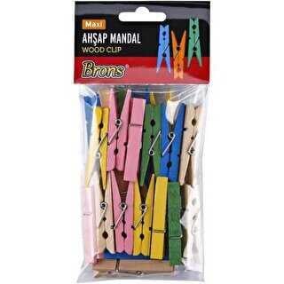 Brons Ahşap Mandal Renkli Büyük Br-905Brons Ahşap Mandal Renkli Büyük Br-905 - Kırtasiyem.netAhşap Ürünler
