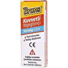 Brons Kuvvetli Yapıştırıcı 18 MlBrons Kuvvetli Yapıştırıcı 18 ml - Kirtasiyem.netYapıştırıcılar