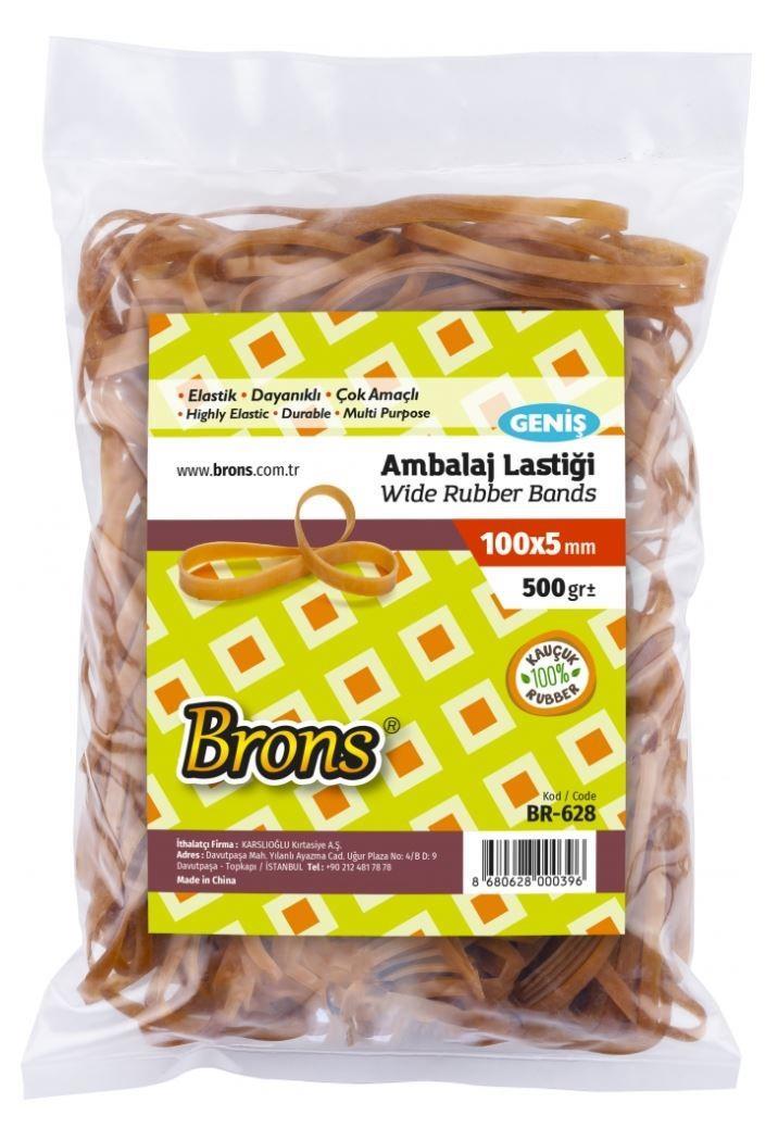 Brons Lastik Geniş 500 Gr Br-628