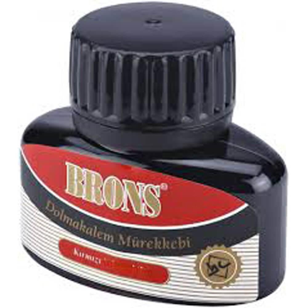 Brons Yazi Mürekkebi Kırmızı 35 Cc Br-313Brons Yazi Mürekkebi Kırmızı 35 Cc Br-313 - Kirtasiyem.netMürekkep Ve Kartuşlar