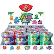 Bu-Bu Çift Renk Oyun Jeli 24’Lü 160 Gr. BUBU-SLM025Hediyelik Eşyalar