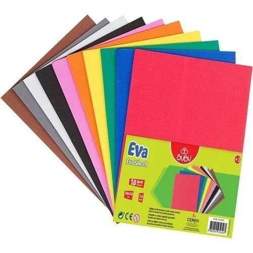 Bu-Bu Eva 20X30Cm.10 Renk Bubu-Ev0035Bu-Bu Eva 20X30Cm.10 Renk Bubu-Ev0035 - Kirtasiyem.netEvalar
