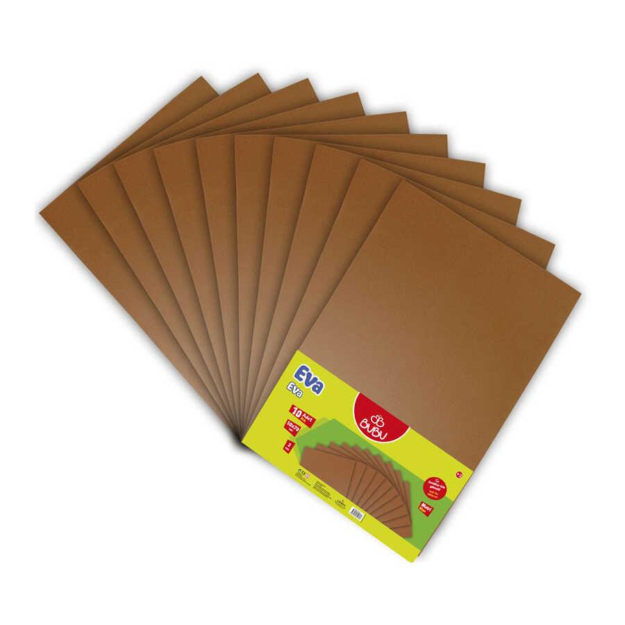Bu-Bu Eva 50X70 Kahverengi Bubu-Ev0027 (1 ADET)Bu-Bu Eva 50X70 Kahverengi *10 Bubu-Ev0027 - Kirtasiyem.netEvalar
