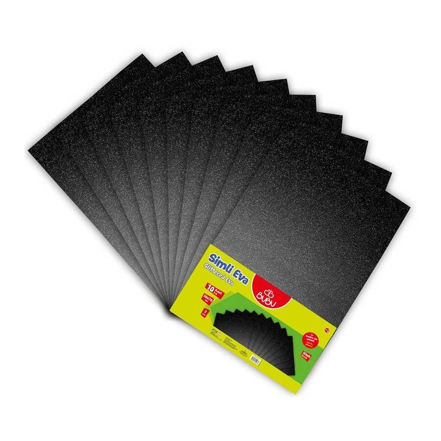 Bu-Bu Eva 50X70 Simli Siyah Bubu-Ev0019 (1 ADET)Bu-Bu Eva 50X70 Simli Siyah *10 Bubu-Ev0019 - Kirtasiyem.netEvalar