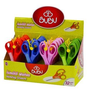 Bu-Bu isimlikli Frenli Makas 32 li BuBu-MK0001 Bu-Bu İsimlikli-Frenli Makas BUBU-MK0001_32 - En Kaliteli Hediyelik Eşyalar Ürünleri | Kırtasiyem.netStick Yapıştırıcılar