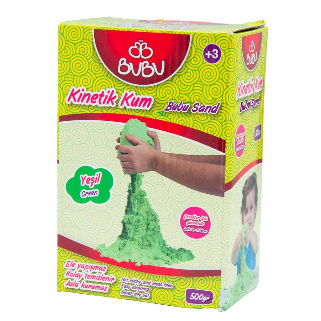 Bu-Bu Kinetik Kum 500 Gr YeşilBu-Bu Kinetik Kum 500 Gr Yeşil - Kirtasiyem.netKinetik Kum
