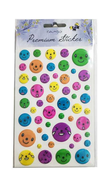 Bu-Bu Puf Emoji Sticker BUBU-CAS-01-0368.Sınıf