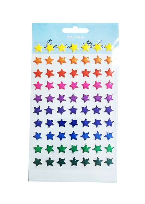 Bu-Bu Puf Yıldız Sticker BUBU-CAS-01-0358.Sınıf