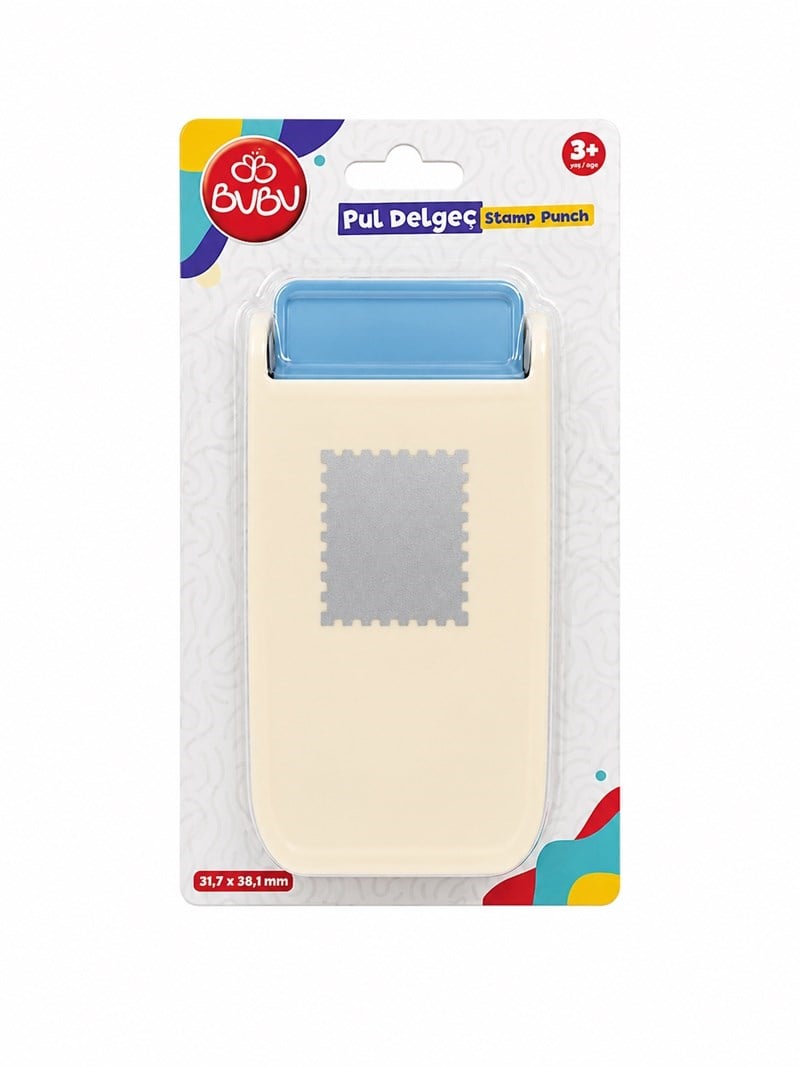Bu-Bu Şeklli Eva Ve Kağıt Delgeç Pul 31,7 X 38,1 Mm (Km-5815) BUBU-DE0033Şekilli Delgeçler