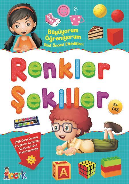 Büyüyorum Öğr.-Renkler Şekiller/BıcırıkBüyüyorum Öğr.-Renkler Şekiller/Bıcırık - Kirtasiyem.netOkul Çağı 6-10 Yaş 