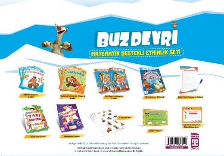 Buz Devri Matematik Destekli Etkinlik Seti (Poşet Çanta Seti)Buz Devri Matematik Destekli Etkinlik Seti (Poşet Çanta Seti) - Kirtasiyem.netÇocuk Kitapları