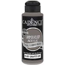 Cadence Hybrıd Akrilik Multısurfaces 120 Ml Grafıtı Gri H-081Cadence Hybrid Akrilik Multi Surface 120 Ml Grafıtı Gri H-081 - Kırtasiyem.netAkrilik Boyalar	