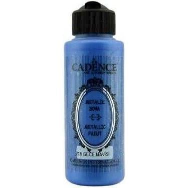 Cadence Metalik 120 Ml Gece Mavisi 218Cadence Metalik 120 Ml Gece Mavisi 218 - Kırtasiyem.netAkrilik Boyalar	