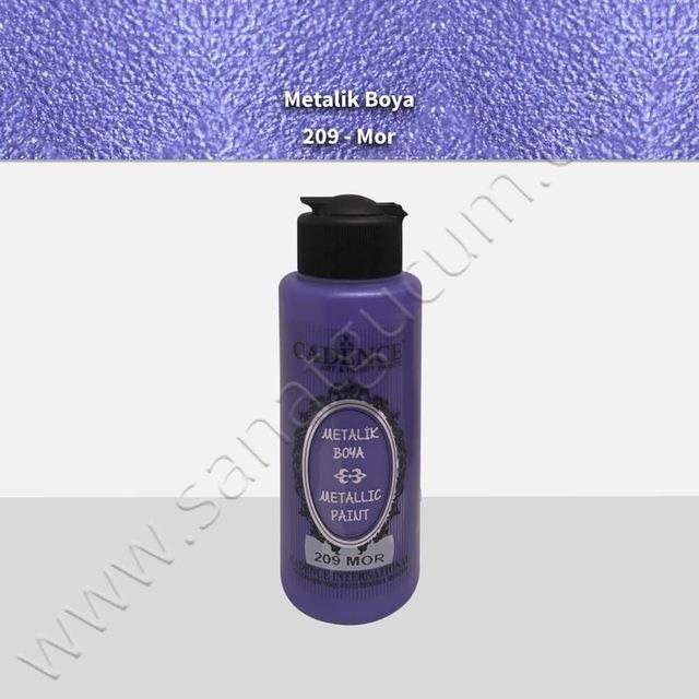 Cadence Metalik 120 Ml Mor 209Cadence Metalik 120 Ml Mor 209 - Kırtasiyem.netAkrilik Boyalar	