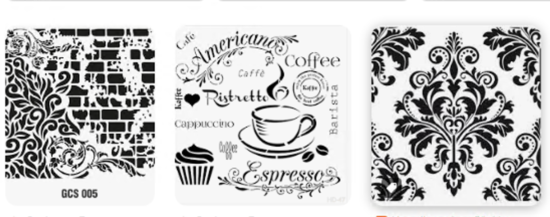Cadence Stencil 45X45Stickerlar