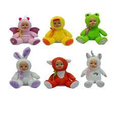 Can Toys Peluş 35 Cm Bebek Yüzlü Asortiler 30Peluş Oyuncaklar