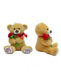 Can Toys Peluş 35 Cm Gül Tutan Ayı 36Peluş Oyuncaklar