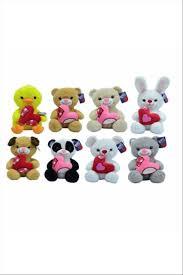 Can Toys Peluş 35 Cm Pembe Burunlu Asortiler 24Peluş Oyuncaklar