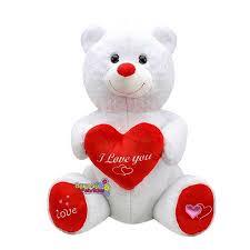 Can Toys Peluş 80 Cm Kırmızı Ayı ( Kalpli Love ) 10Peluş Oyuncaklar