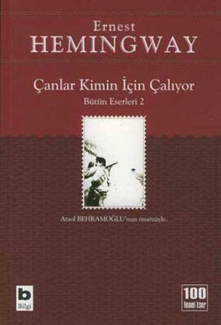 Çanlar Kimin İçin Çalıyor Ernest HemingwayRoman