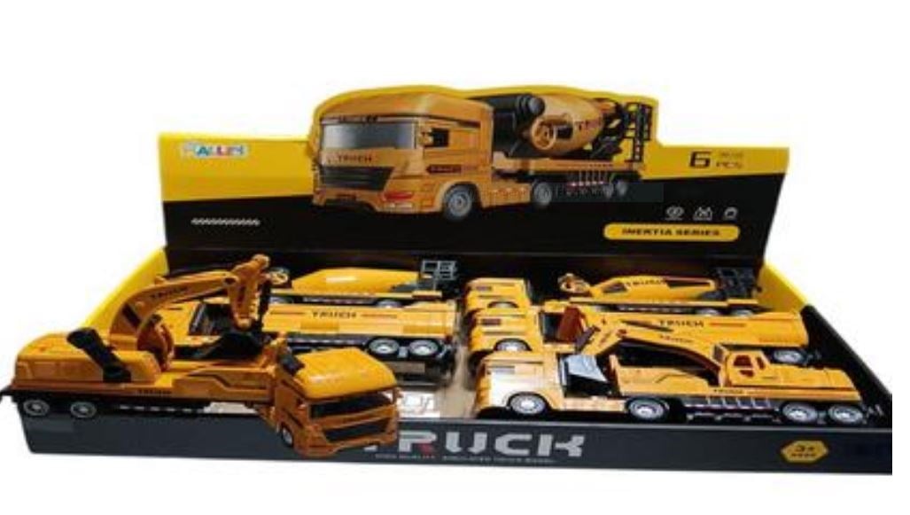Cantoys Disp.Sürt. Araba İnşaat Araçları ( Karma ) 48Akıl Oyunları