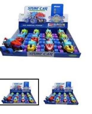 Cantoys Disp.Sürt.Pls.Işıklı Araba ( Köpekbalığı ) 144/12Akıl Oyunları
