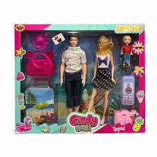 Cantoys Kut. Mod. Bebek Aile Tatil Setli (Cındy Doll) 12 Oyd 2455/Oydaş 02455 Cındy Doll Aıle Tatıl Setı *12 - Kirtasiyem.netBebekler