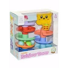 Cantoys Kutu Gökküşağı Kule ( Jumbo ) 12Eğitici Materyaller