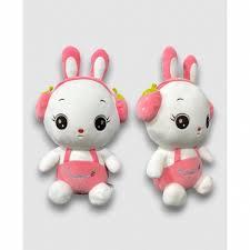 Cantoys Pel.76 Cm Tavşan ( Elbiseli ) 12Peluş Oyuncaklar