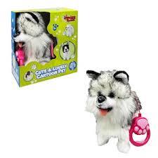 Cantoys Pel.Kabl.Kum. Yürüyen Köpek ( Husky ) 12Peluş Oyuncaklar