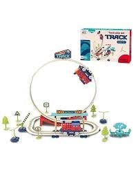 Cantoys Tren Seti 47 Prç. ( Track Cıty ) 24Akıl Oyunları