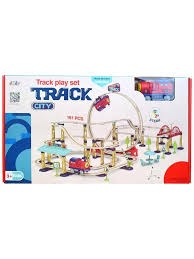Cantoys Tren Seti Kut.Pil. 161 Prç. ( Truck City )  12Akıl Oyunları