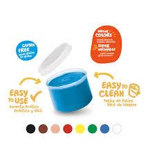 Carioca Bebek Parmak Boyası 8 Renk 8X50 Ml Süper Yıkanabilir 2+ Yaş
