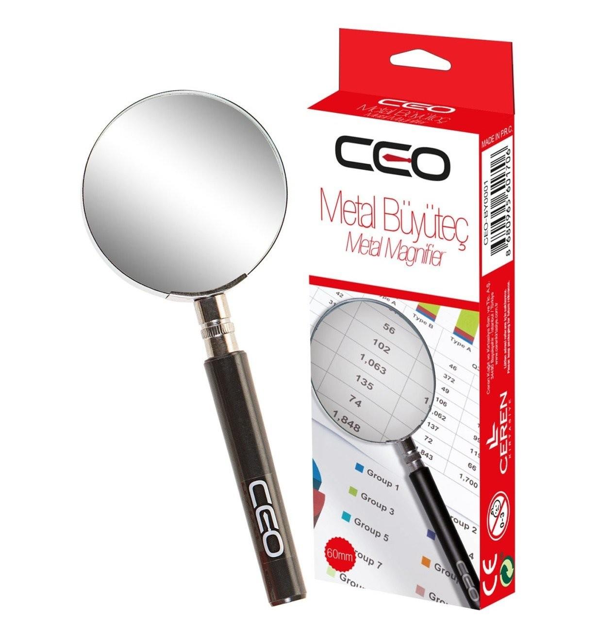 Ceo Magnıfıer Büyüteç 60 MmCeo Magnıfıer Büyüteç 60 Mm - Kirtasiyem.netBüyüteçler