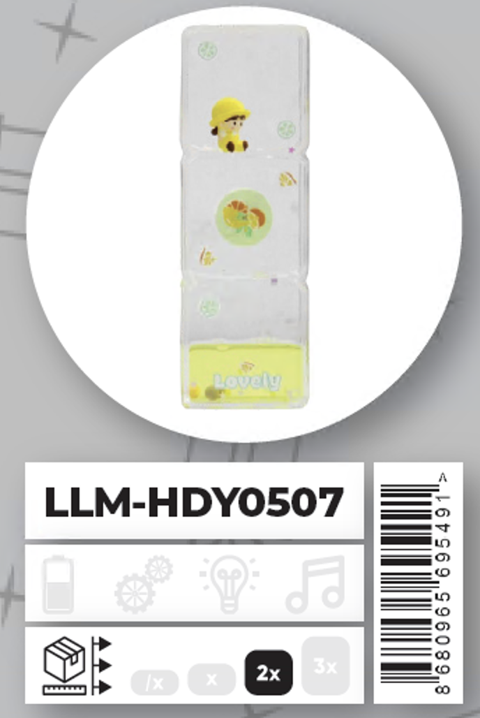 Ceren Fruit Time Değirmenli Sulu Hareketli Figür LLM-HDY0507Hediyelik Eşyalar
