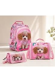 Chımola Poodle Çanta - Beslenme Kalem Çantası Seti CHM-SET017Beslenme Çantaları