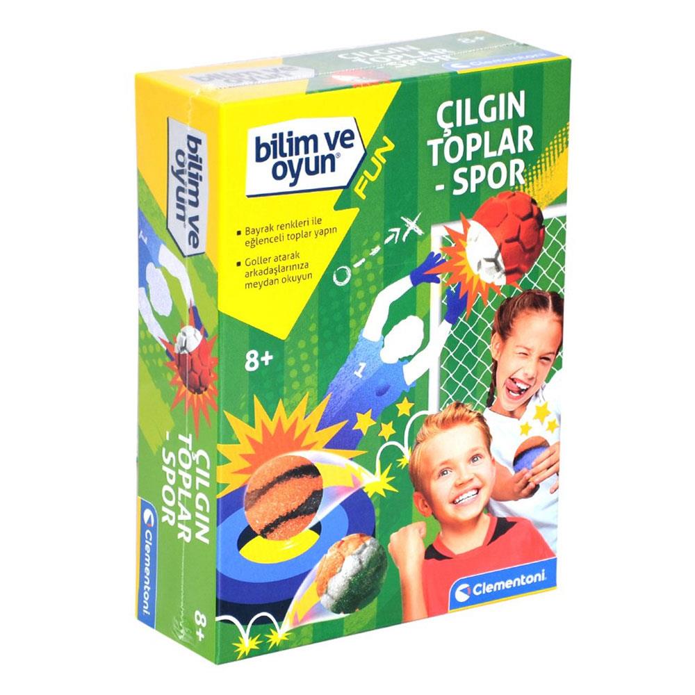 Clementoni Bilim Ve Oyun - Çılgın Toplar - Spor (Net(Kmp.)) Cle-64323
