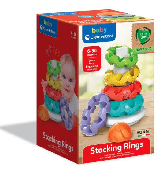 Clementoni Baby Renkli Halkalar Cle-17103