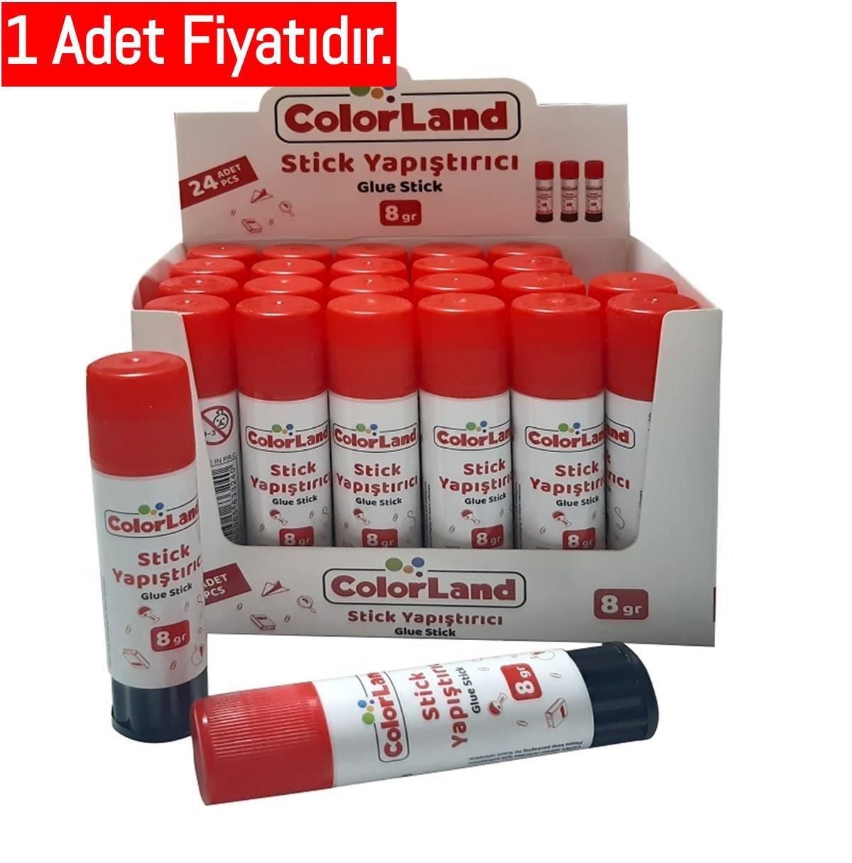 Colorland Stick Yapıştırıcı 8 Gr _24 (1 ADET)Colorland Stick Yapıştırıcı 8 Gr - Kirtasiyem.netStick Yapıştırıcılar