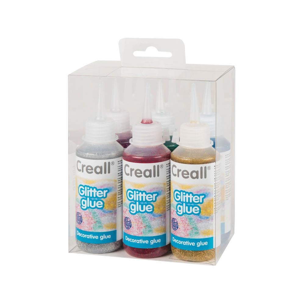 Creall Glitter Glue 6*100 MlCreall Glitter Glue 6*100 Ml - Kirtasiyem.netSimli Yapıştırıcılar