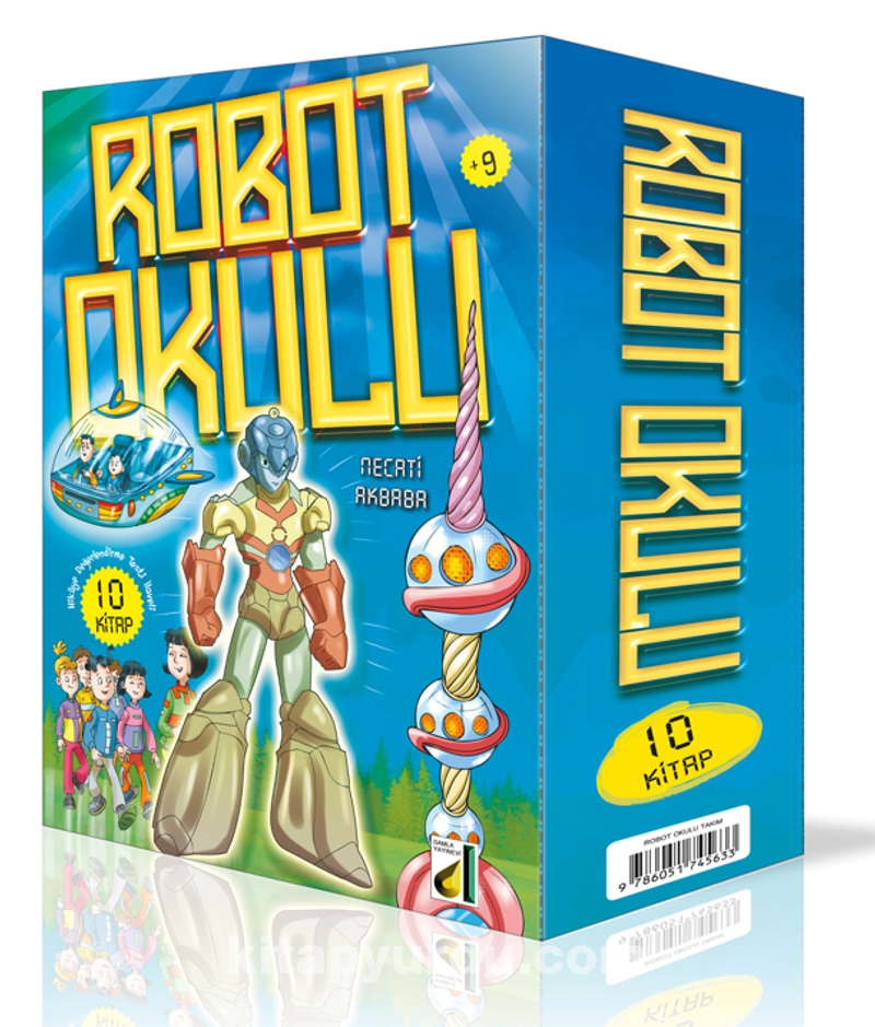 Damla Robot Okulu 10 KitapDamla Robot Okulu 10 Kitap - Kirtasiyem.netOkul Çağı 6-10 Yaş 