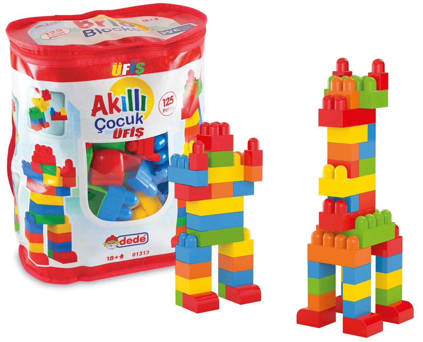 Dede 01313 Multi Blocks 125 Prç Dede 01313 Multi Blocks 125 Prç  - Kirtasiyem.netLegolar