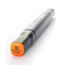 Del Rey Twin Marker F122 Fluorescent Orange 14 02 F122 Markörler