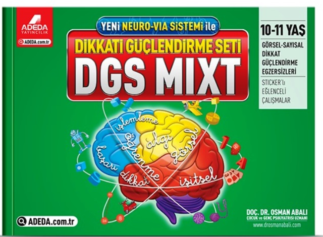 Dikkati Güçlendirme Seti Mıxt Yaş 10-11Eğitici Kitaplar